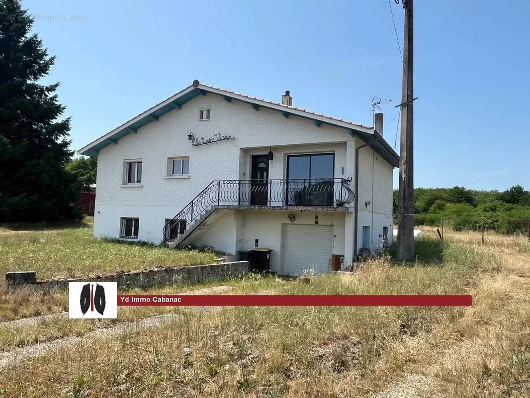 Maison à CABANAC-ET-VILLAGRAINS