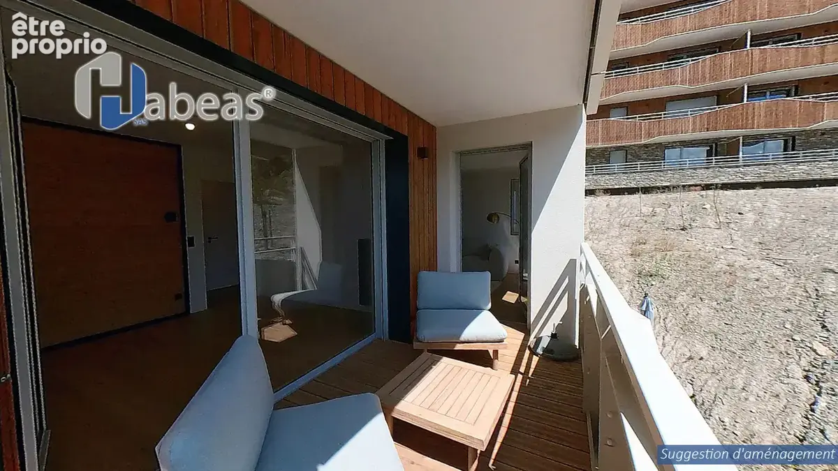 T3 avec 1 chambre plus 2 cabines , 63.71m², Balcon 5,58m², Casier à Ski, cellier - photo 11