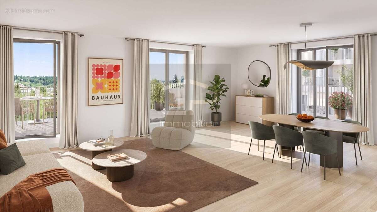 Appartement T3 neuf en attique  Terrasse exceptionnelle 47 m²  Annecy - photo 4