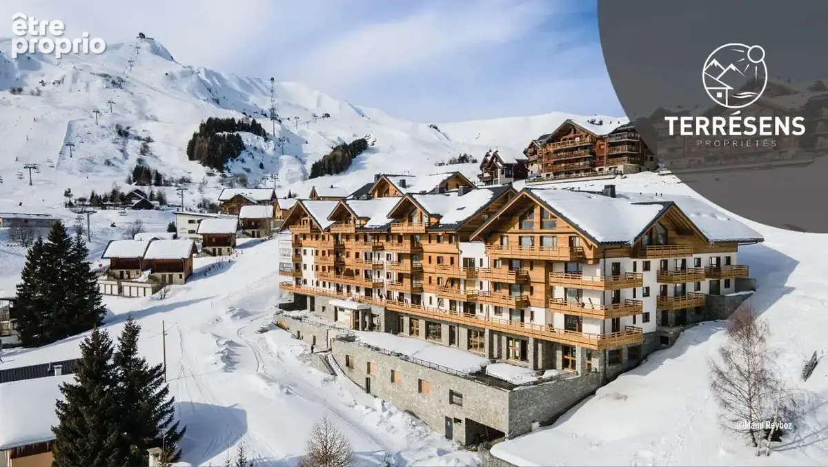 Appartement t5 - résidence le caprice blanc à la toussuire - photo 12