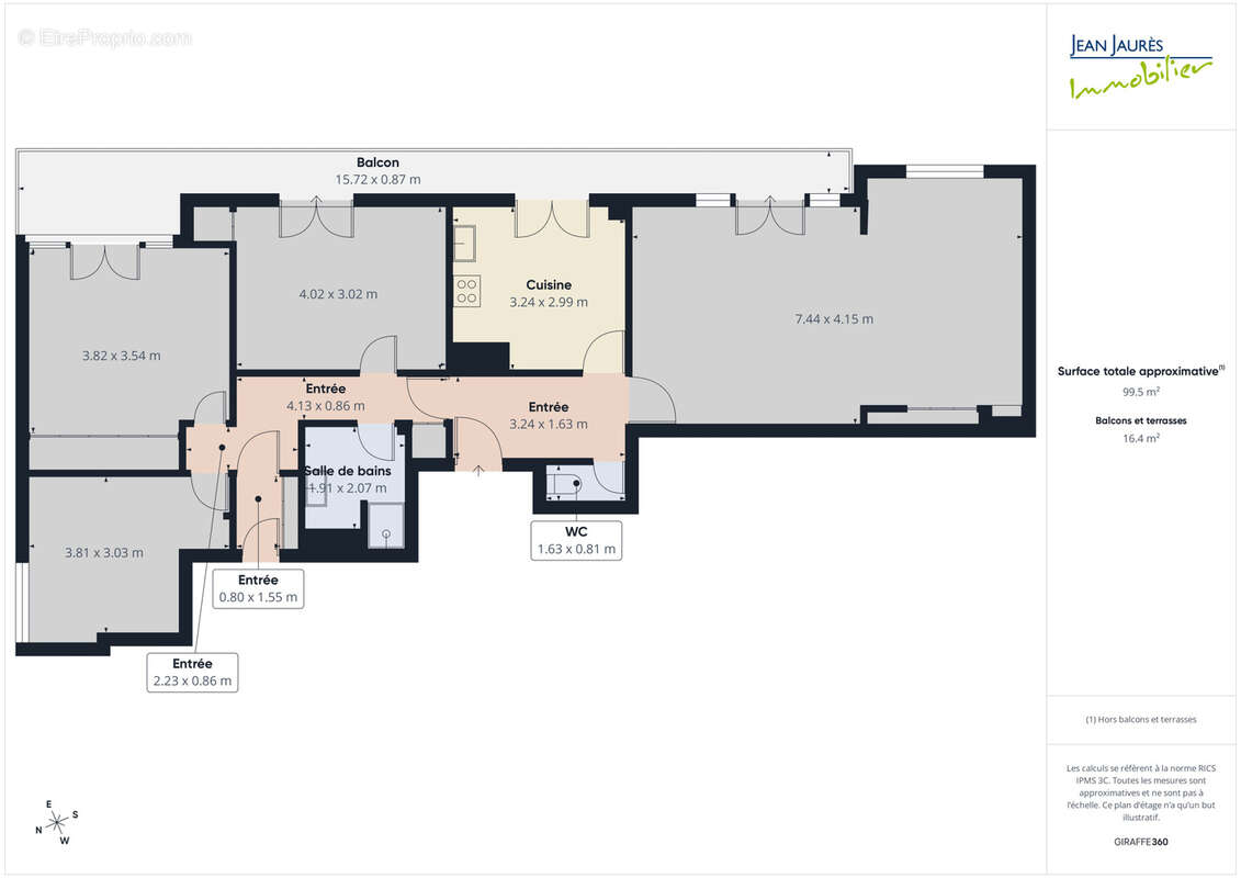 Résidence St Bernard : appartement avec vue dominante - photo 9