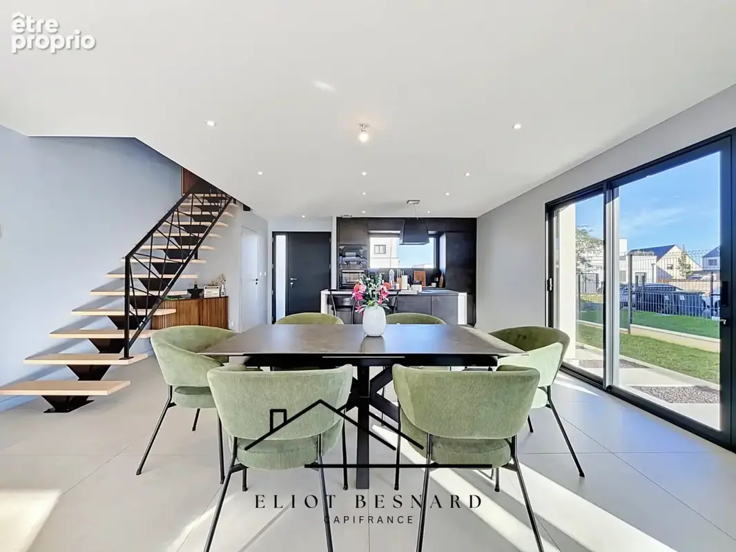 Maison contemporaine de 2024 – vie de plain-pied – 3 chambres – garage – giberville - photo 6