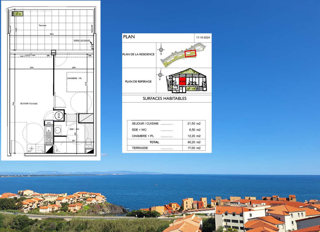 Appartement à PORT-VENDRES