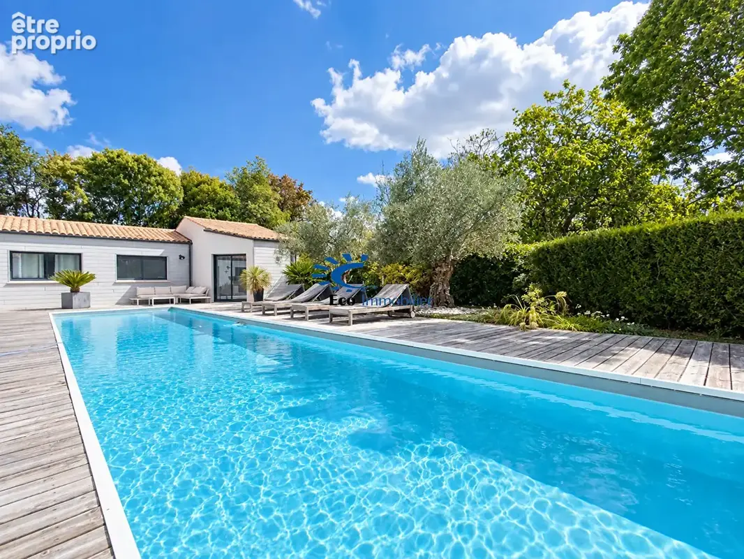 5 min d'aigrefeuille d'aunis maison 212 m² 6 chambres piscine et jardin - photo 16