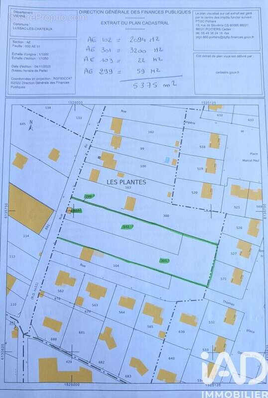 Photo 2 - Terrain à LUSSAC-LES-CHATEAUX