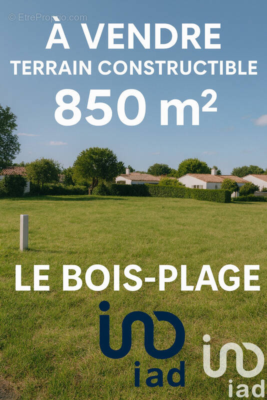 Photo 1 - Terrain à LE BOIS-PLAGE-EN-RE