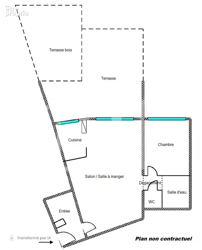 Exclusif - Bréguières - 2P en rdj - Piscine - Sud - Calme - Parking - photo 13