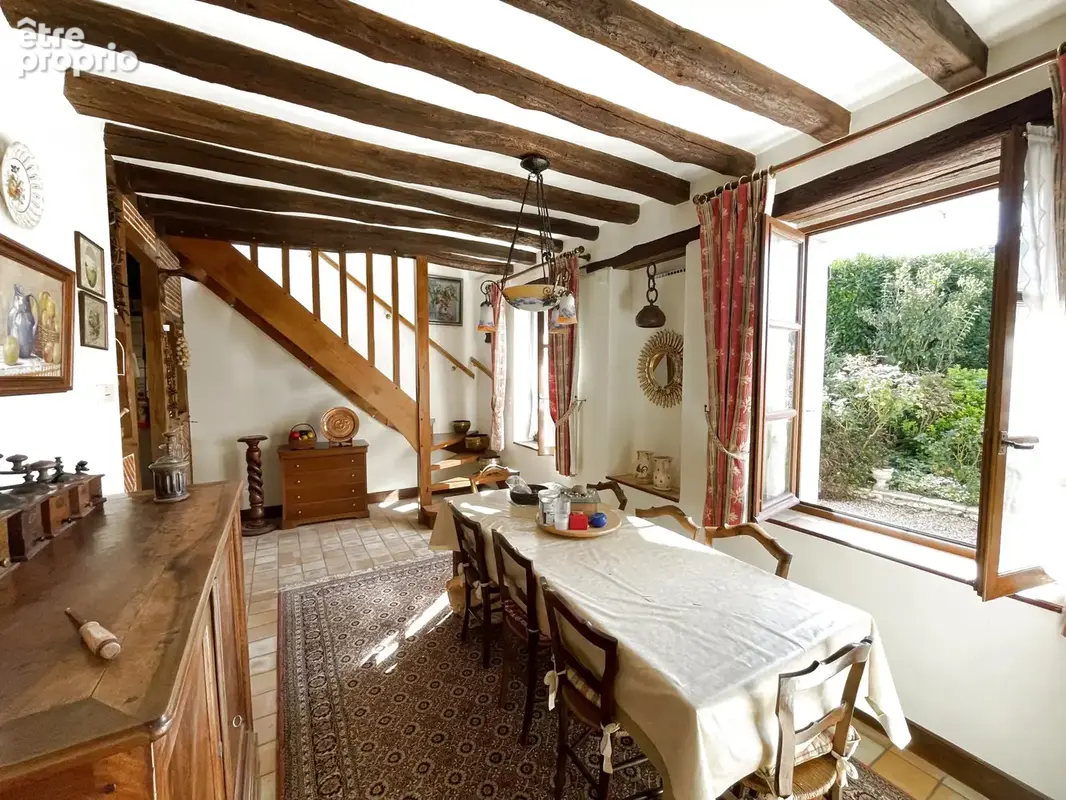 Maison ancienne de caractère de 107m2 - 3 chambres - piscine- terrain de 1555m2 - photo 3
