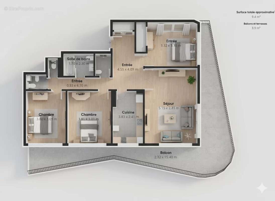 Appartement à ANTIBES