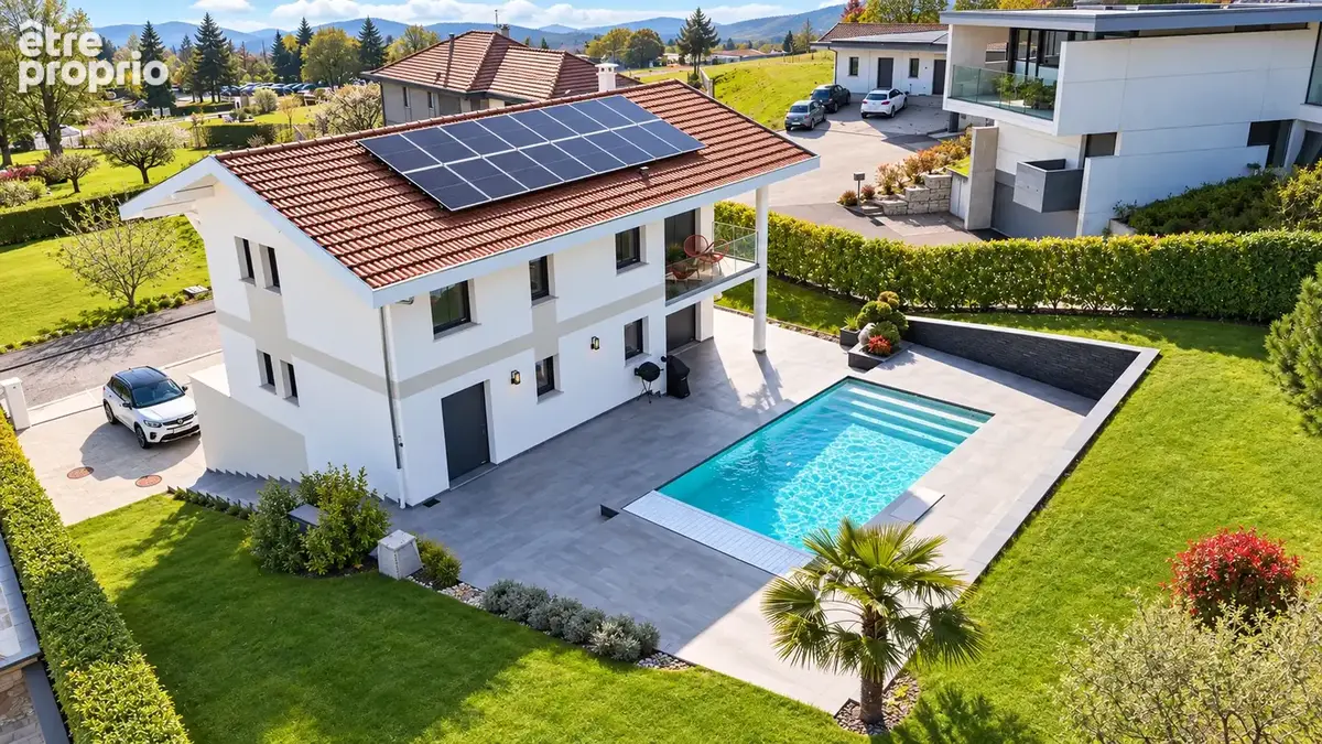 Villa moderne avec piscine a reignier   esery - photo 1