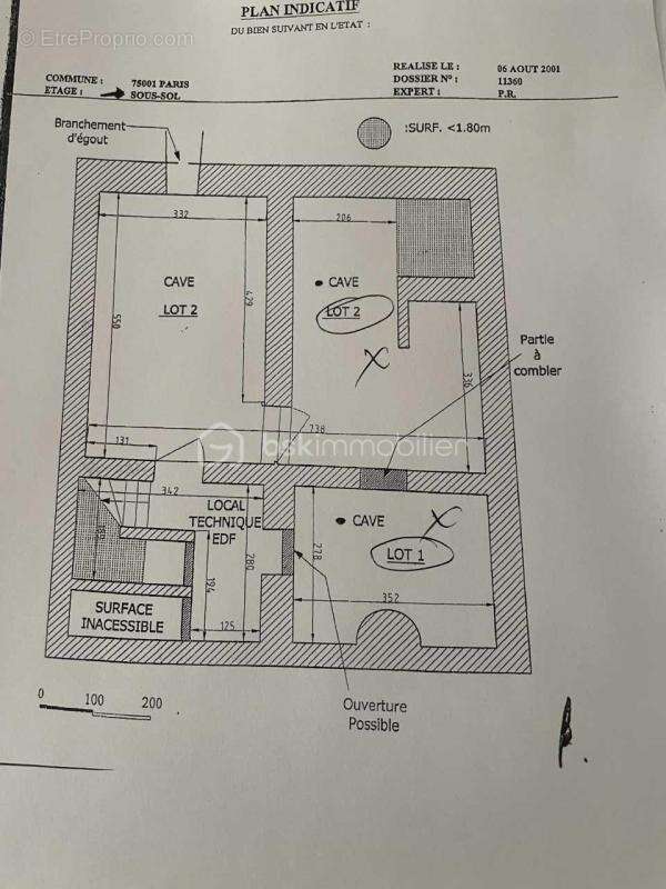 Commerce à PARIS-1E