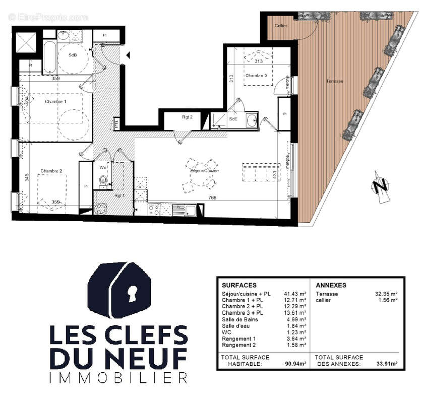 Appartement à MONTAUBAN