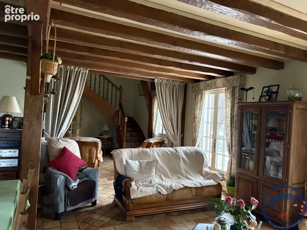 Monnaie   maison de charme de 133 m2, 4 chambres, garage double et terrain de 1 300 m2 - photo 13
