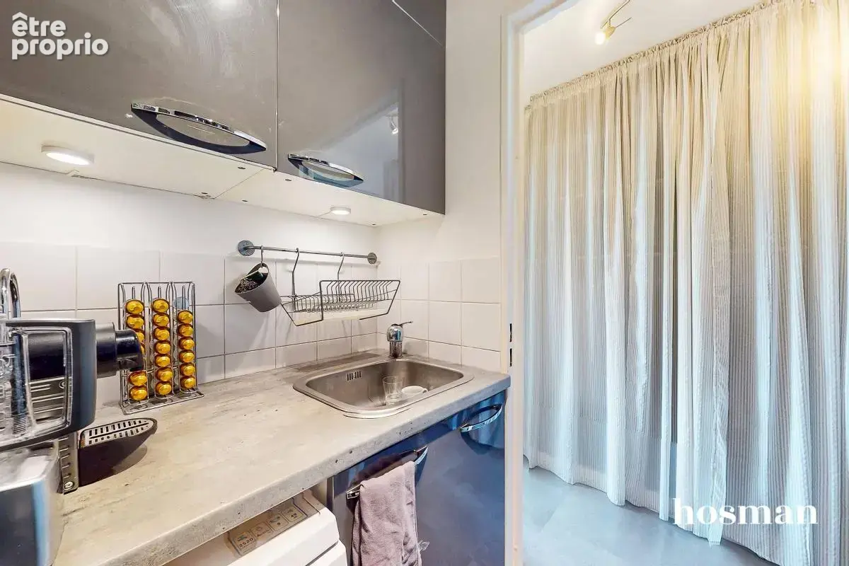 Coup de coeur - Studio calme avec balcon, cave et parking - Rue D'Issy, Boulogne-Billancourt - photo 6