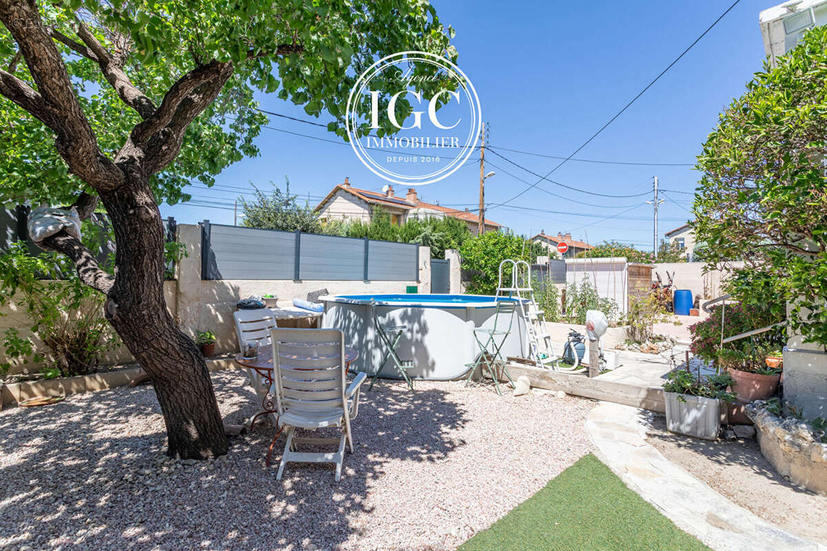 Appartement marseille 13015 - type 3-4 - 79 m² - jardin 180 m² - photo 13