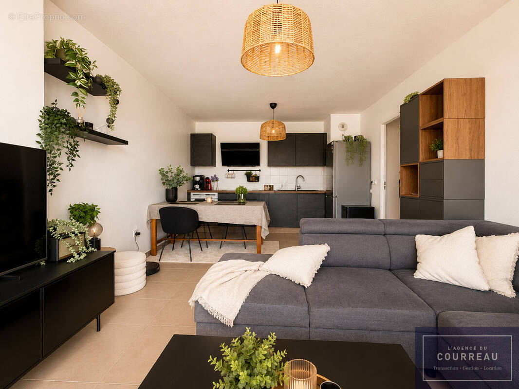 Magnifique F3 de 59,42 m2 avec terrasse - photo 2
