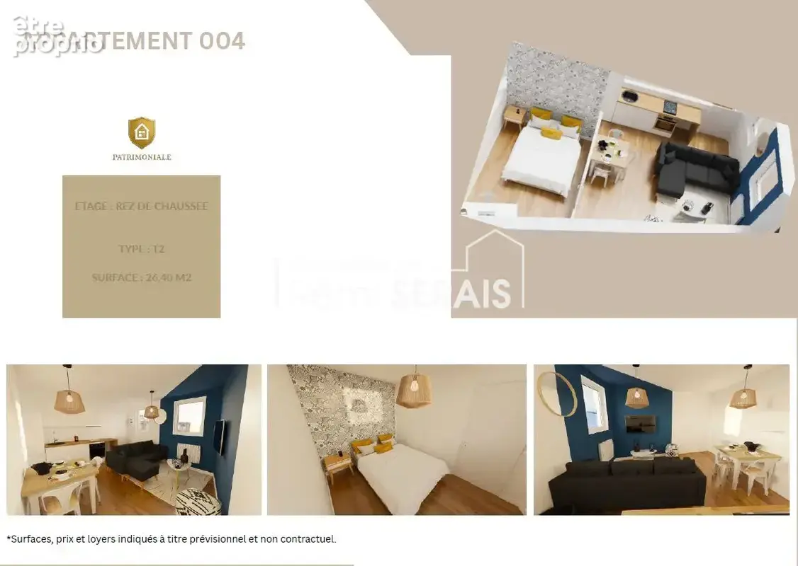Appartement La Lande Patry 2 pièce(s) - photo 3