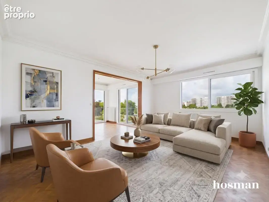 Appartement de 93 m² avec double balcon, parking en sous-sol et parc - Boulevard Des Pas Enchantés, Saint-Sébastien-Sur-Loire - photo 3
