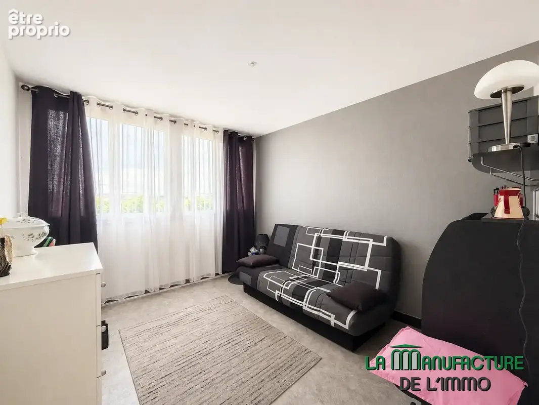 Appartement t4 78m2  deux chambres balcon - photo 13