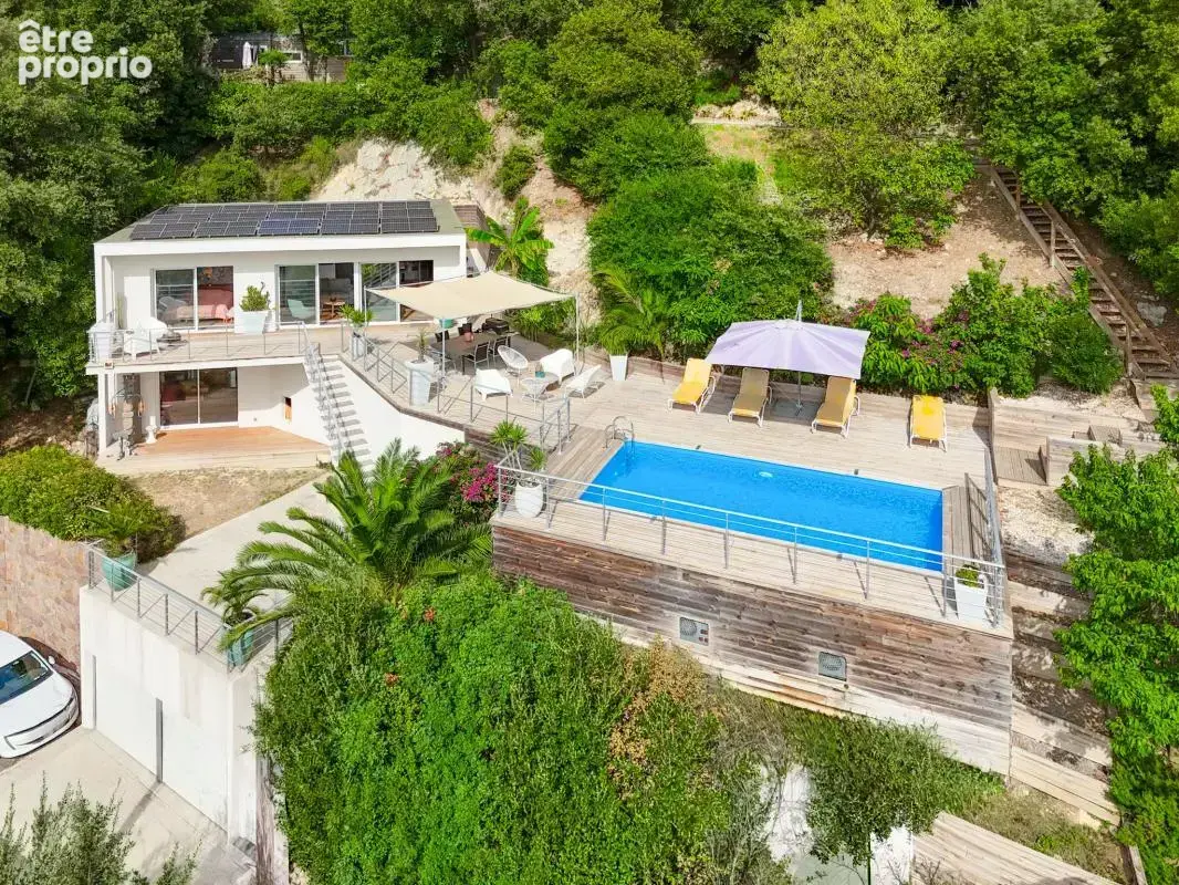 Villa californienne, dépendance, piscine et vue panoramique - photo 22