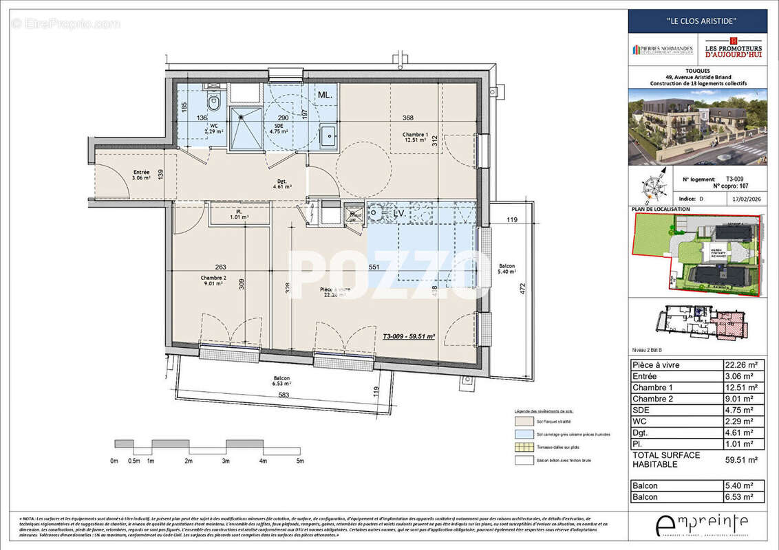 Appartement à TOUQUES