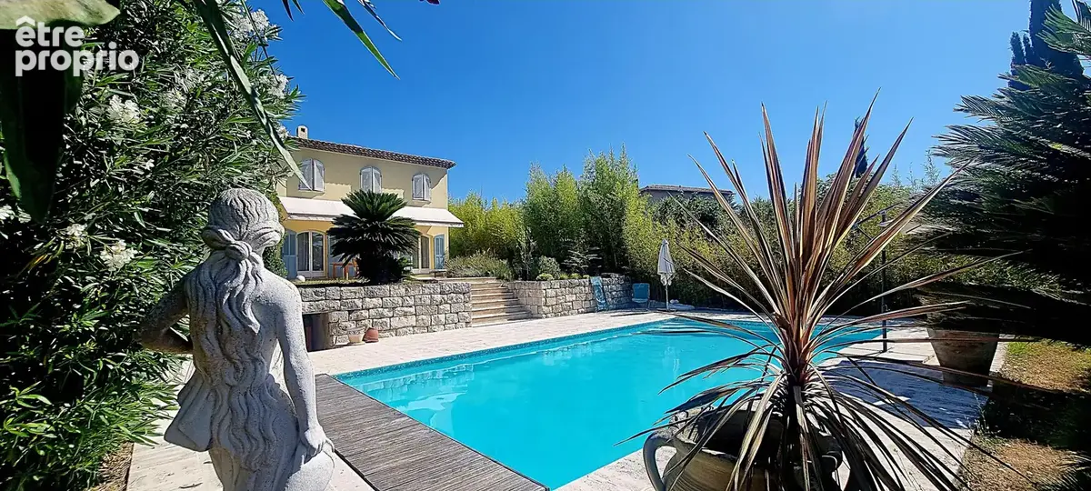 Biot bois fleuri mas provencal 3/4 pièces terrain 800 m2 avec piscine - photo 7