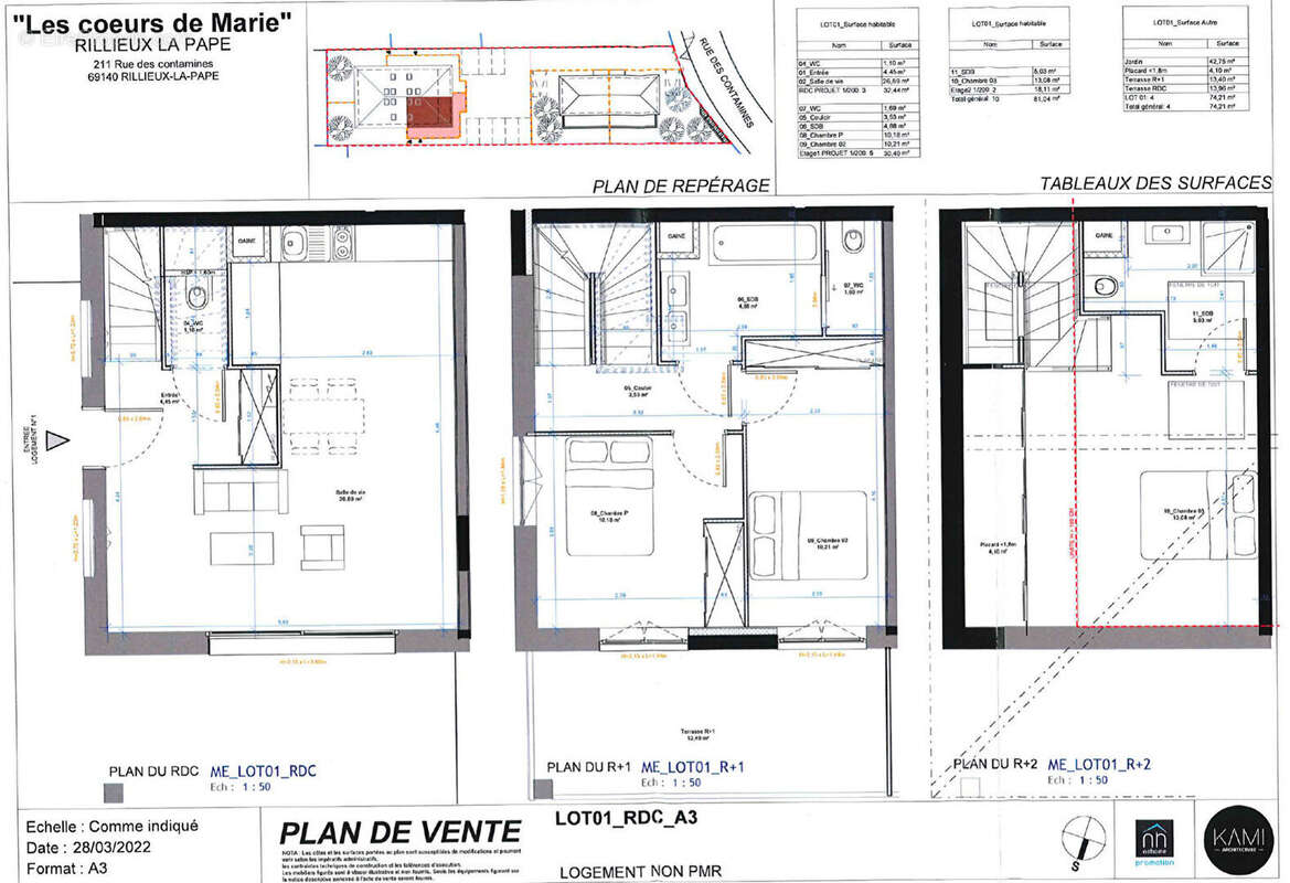 Appartement à RILLIEUX-LA-PAPE