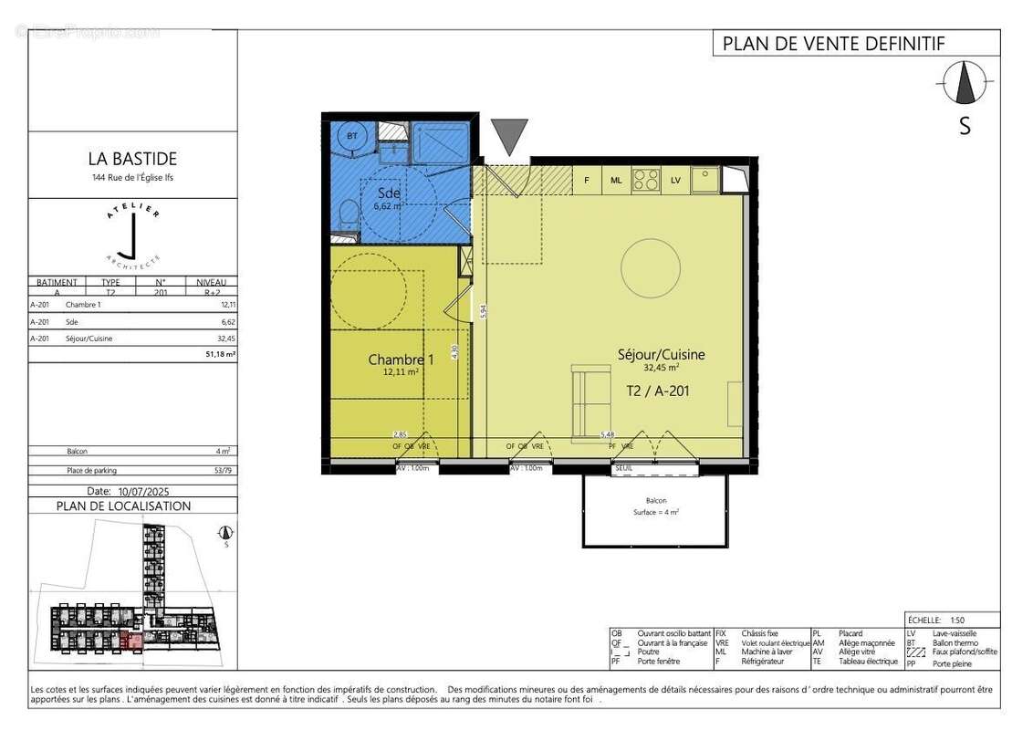 Appartement à IFS
