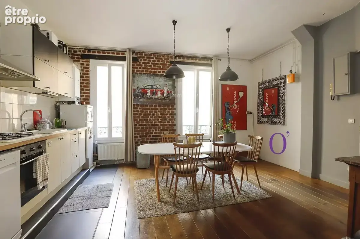 3 pièces 64 m², duplex, calme, charme, beaux volumes - photo 6
