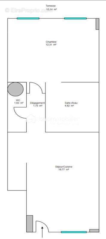 Appartement à LA CRAU