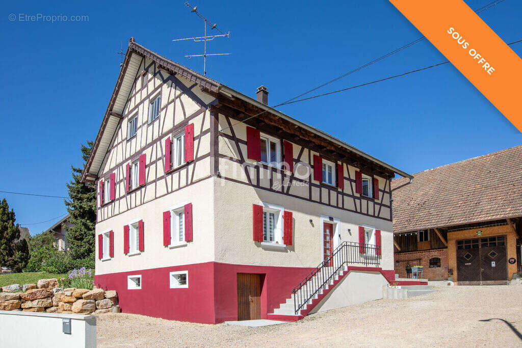 [Sous Offre] Maison rénovée au charme alsacien  D.P.E A - photo 2