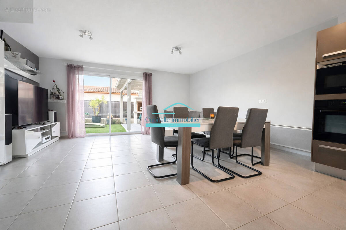 Mireval villa T4 avec jardin - photo 1