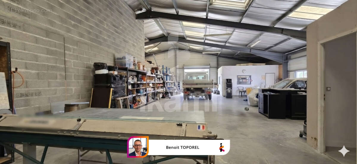 Idéal Artisan : Ensemble Habitation avec piscine & Grand dépôt - photo 7