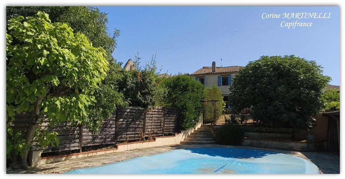 Maison de village avec jardin, piscine et garage — Cœur du Gers - photo 5