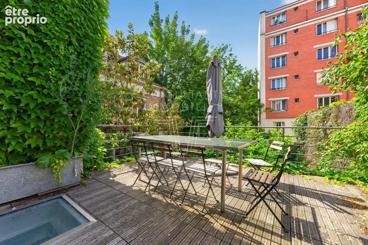 Rue st-jacques : maison terrasses et jardin - photo 2