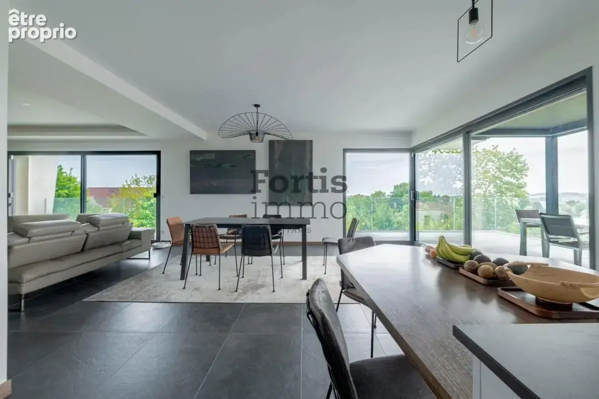 Verrières-le-buisson-maison d'architecte 339m² avec piscine - photo 7