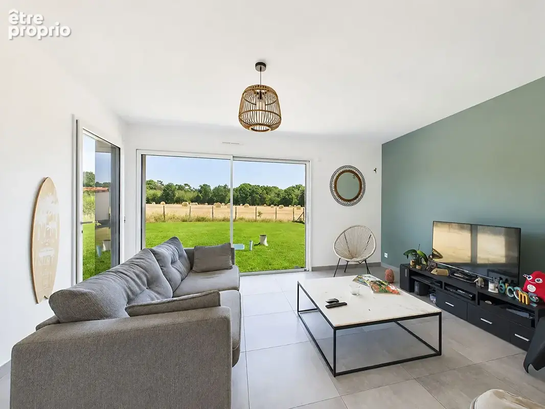 Maison contemporaine de plain pied -156 m² - terrain 1040 m² - la roche sur yon - photo 4