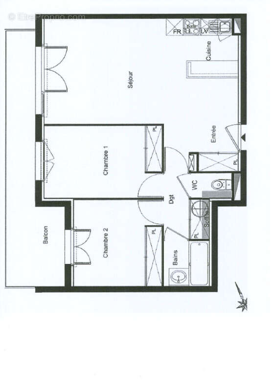 Appartement à CREON