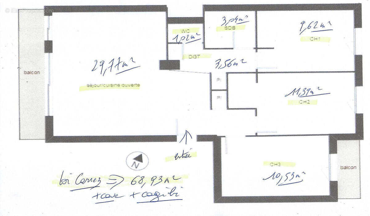 Appartement 70 m² à Biarritz  - photo 7