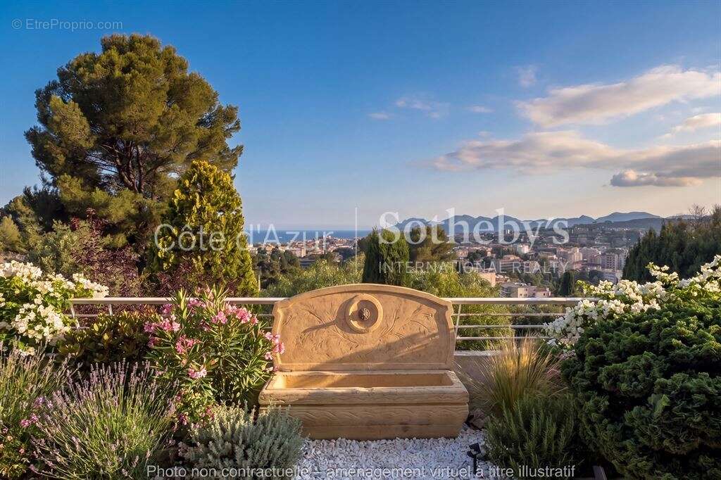 Le Cannet appartement vue mer avec grandes terrasses dans résidence de prestige - photo 17