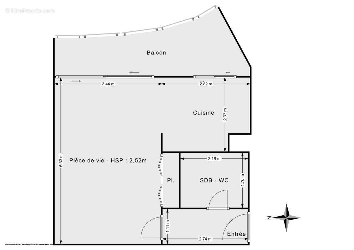 Appartement à SAINT-MAURICE