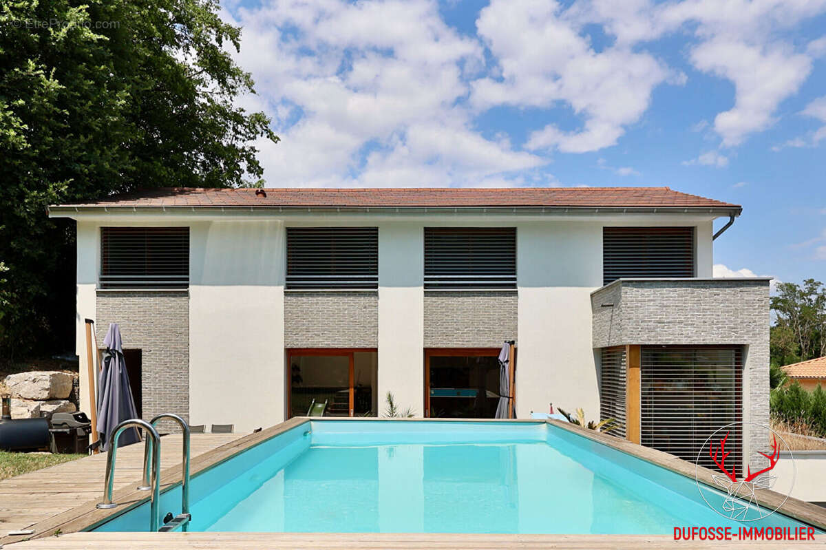 Villa d'architecte contemporaine avec piscine - photo 16