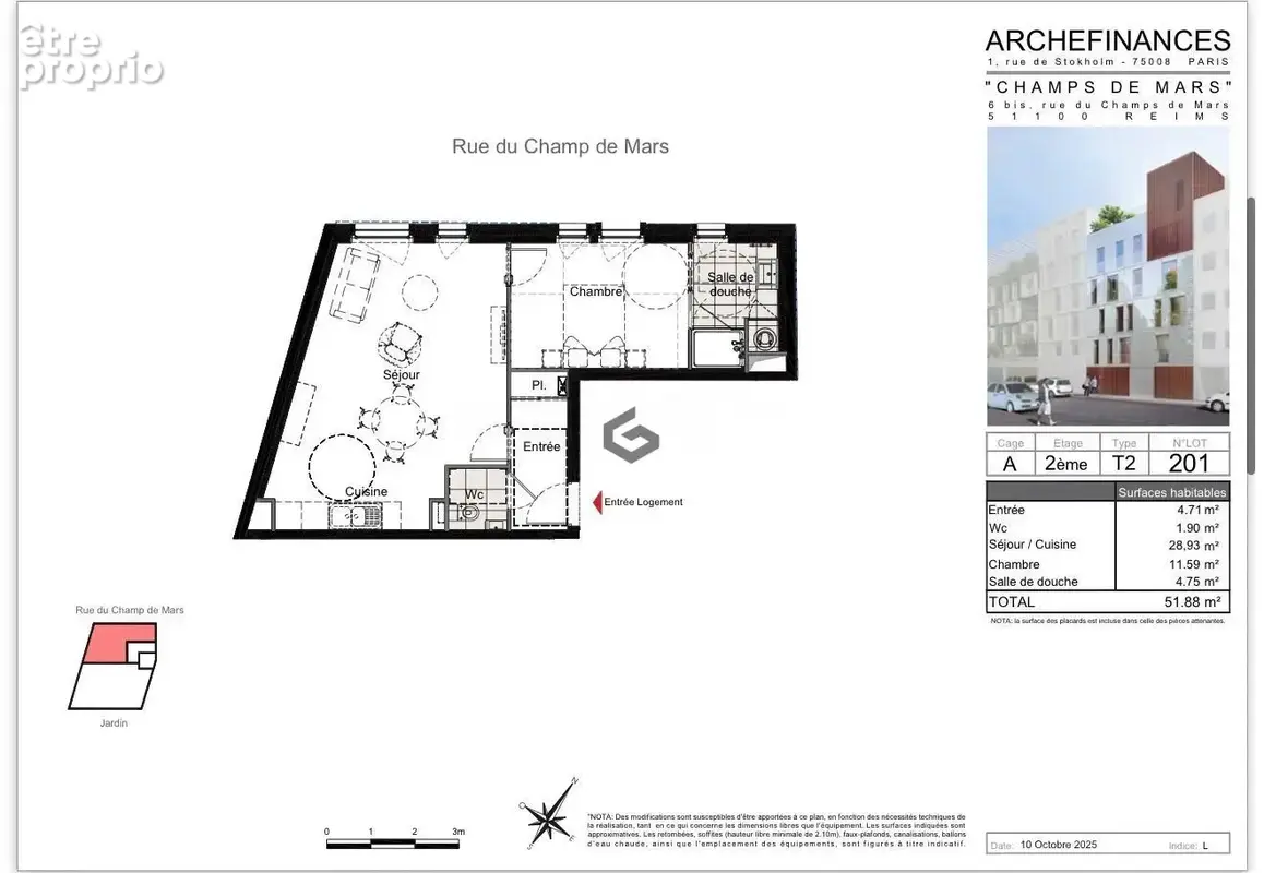 Appartement à REIMS