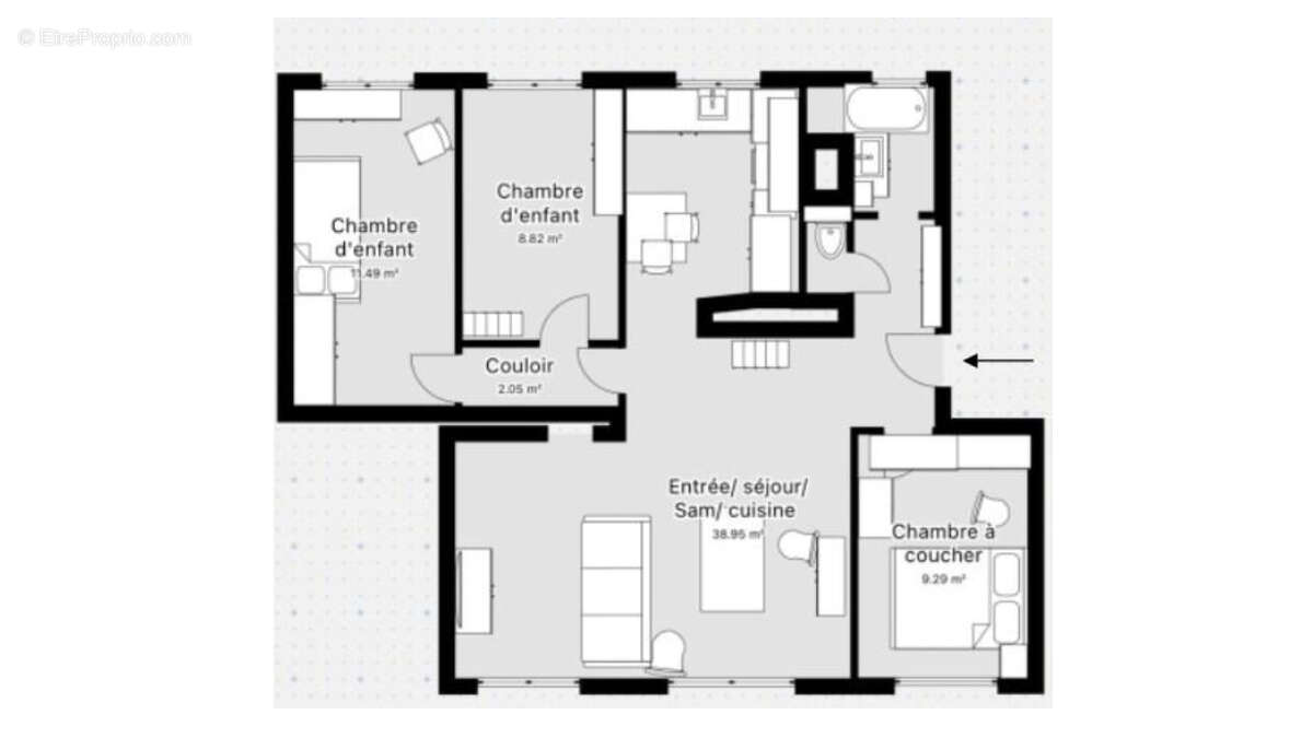 Appartement à VERSAILLES
