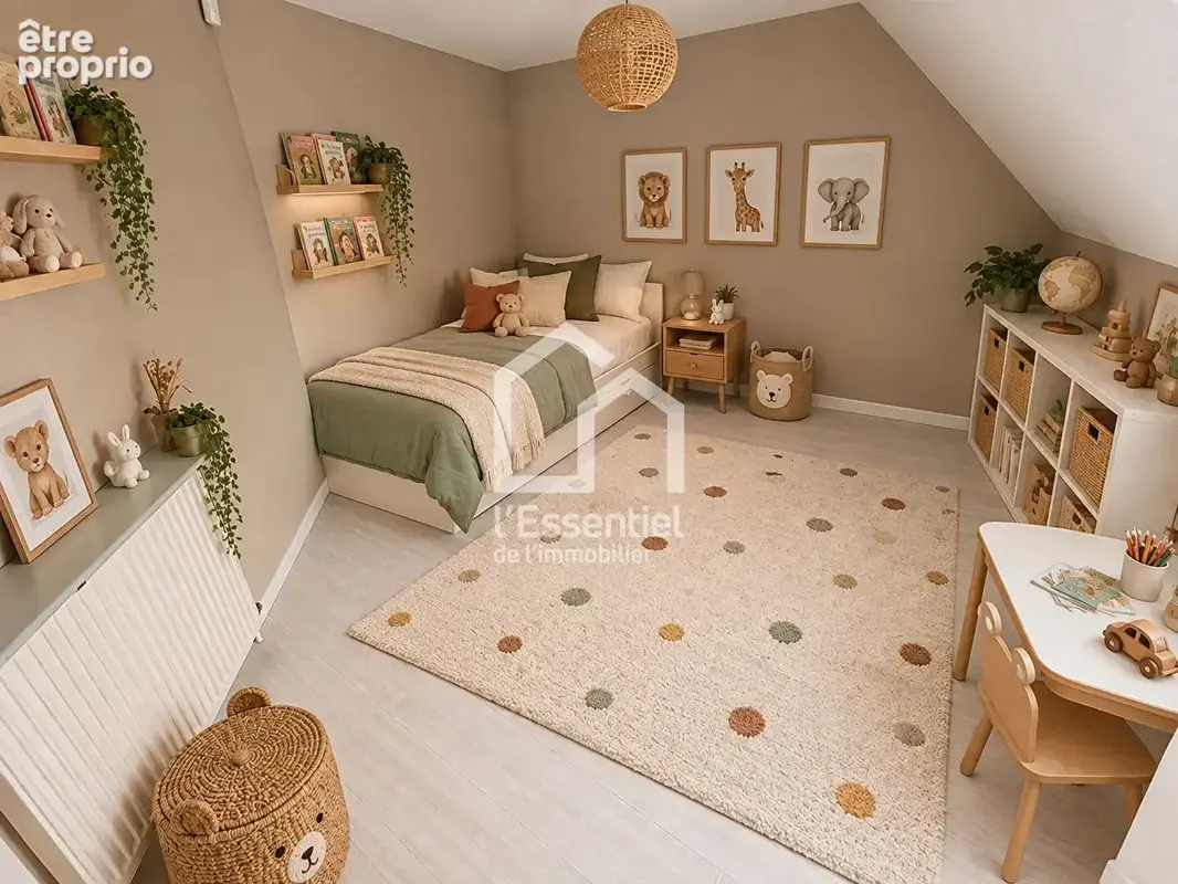 Calme absolu - beaux volumes -  grand jardin - sous-sol total - photo 17
