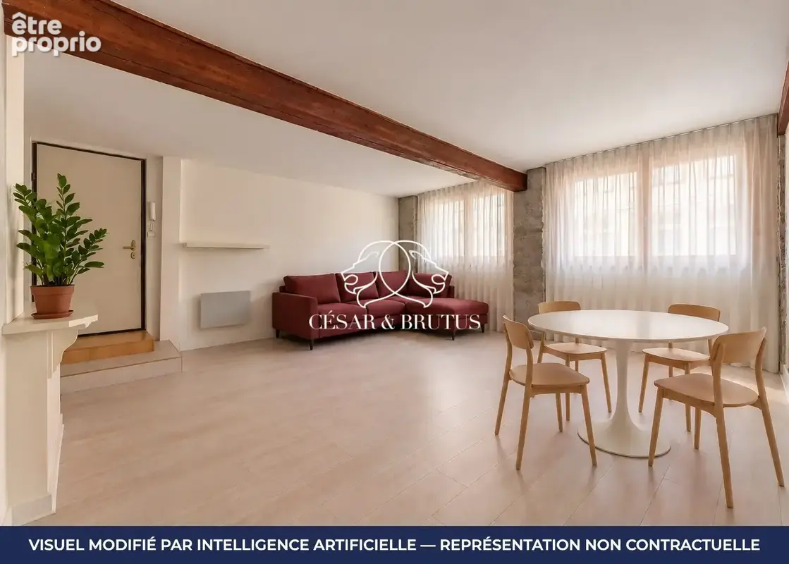 Appartement 3 pièces 77 m² à vendre à Lyon-1e (69001) - photo 2