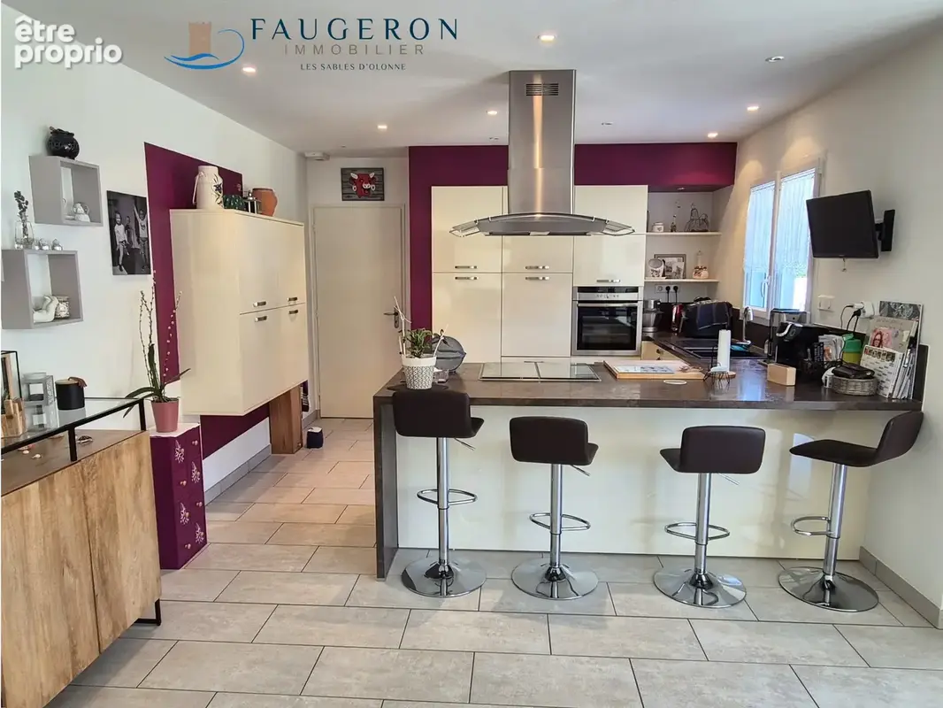 OLONNE BOURG - Maison 130 m2 + Jardin & Terrasse + grand Garage - photo 3