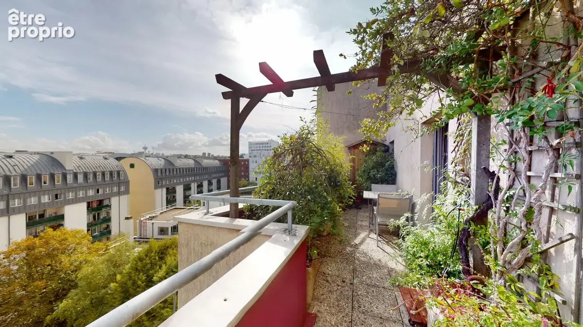 PARIS XIX  Métro Ourcq & Porte de Pantin  Dans le quartier des musiciens  4p - 2 ch  100 m²  Deux terrasses  Cave & Parking  AVL - photo 14