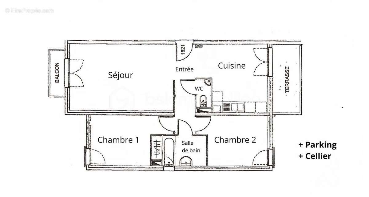 Appartement à BRUGES