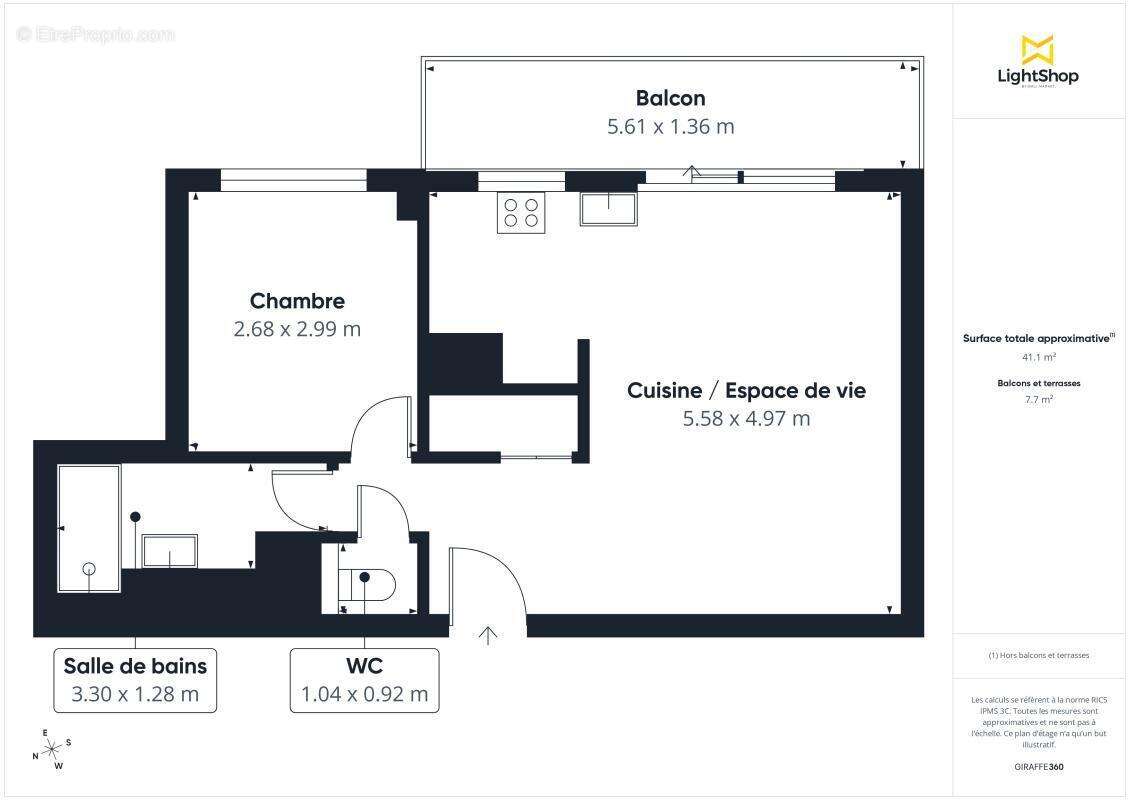 Appartement à PARIS-12E